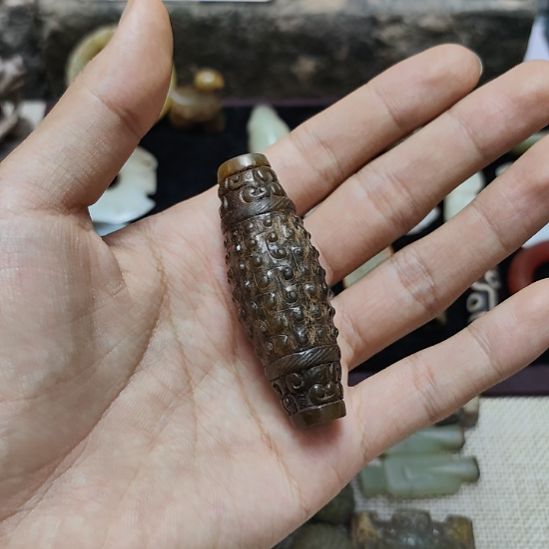 一***顺和田玉未镶嵌挂件