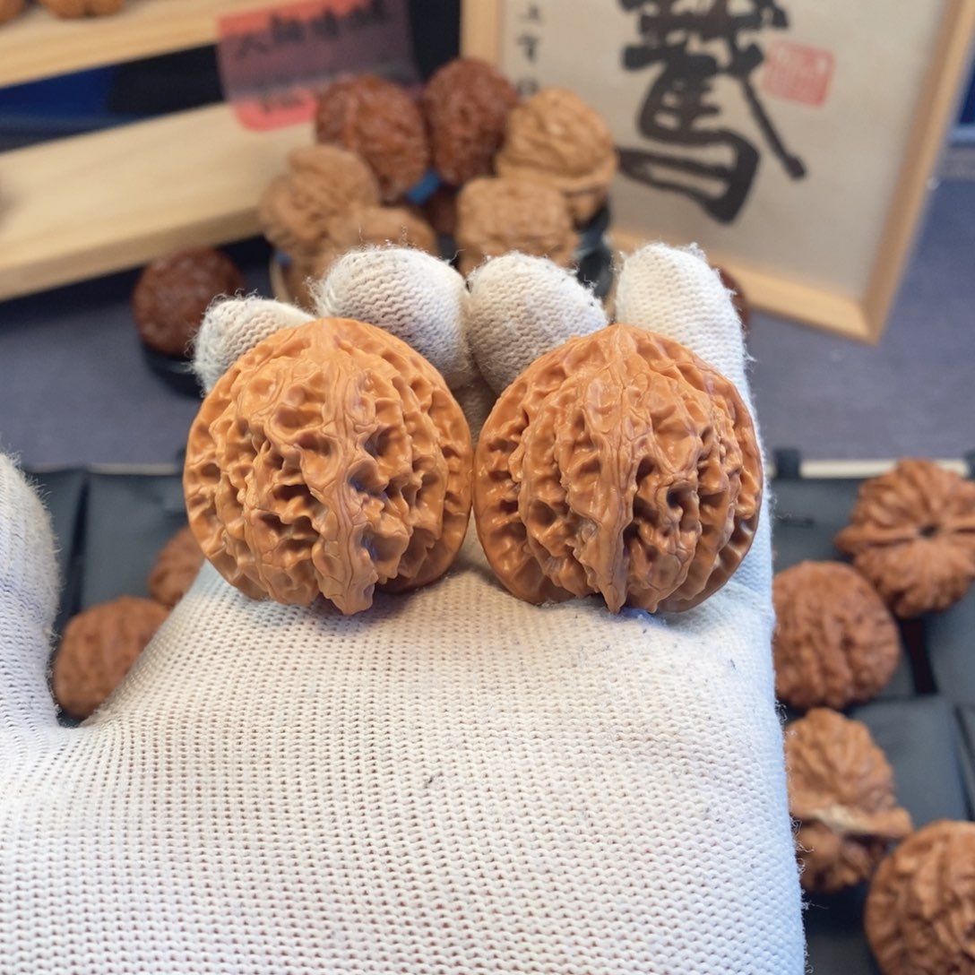 文玩核桃把件福利款38尺苹果园