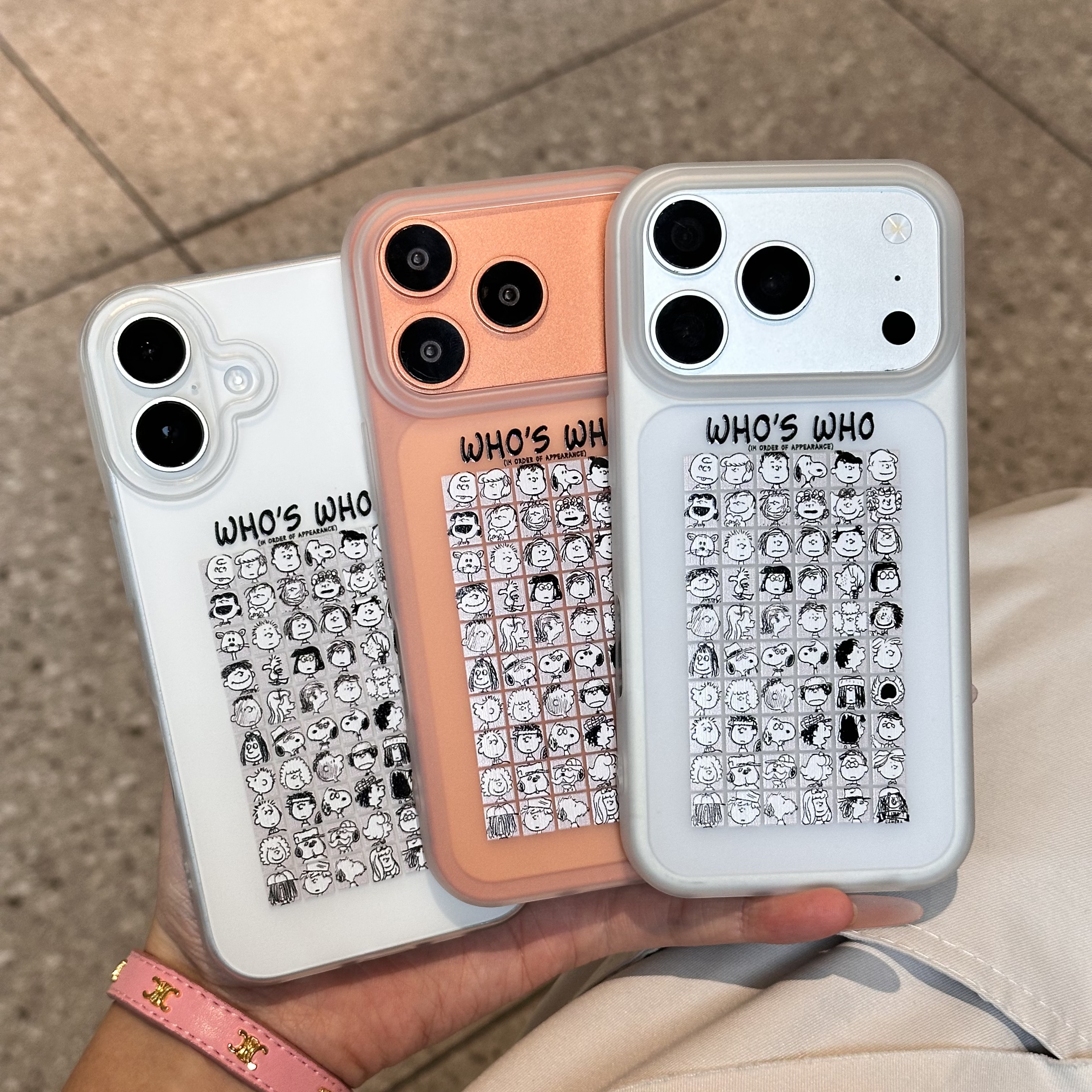 卡通满屏史努比适用苹果17P手机壳iPhone大孔磨砂16/15防摔