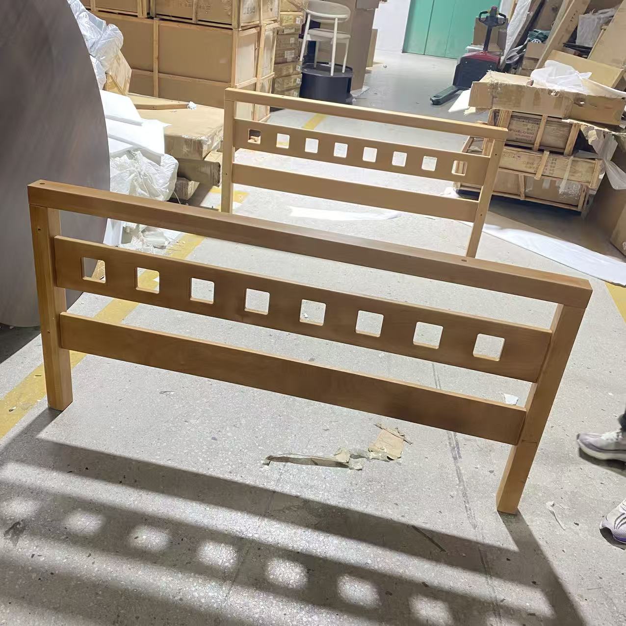 V599#150cm儿童床实木床整床【不包安装】库存尾货（三楼）5501