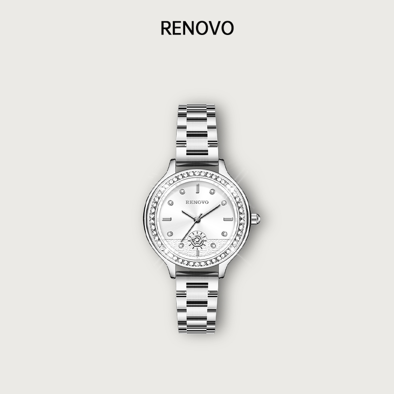 德国注册品牌RENOVO罗诺威女士石英手表-R55119-XPZX
