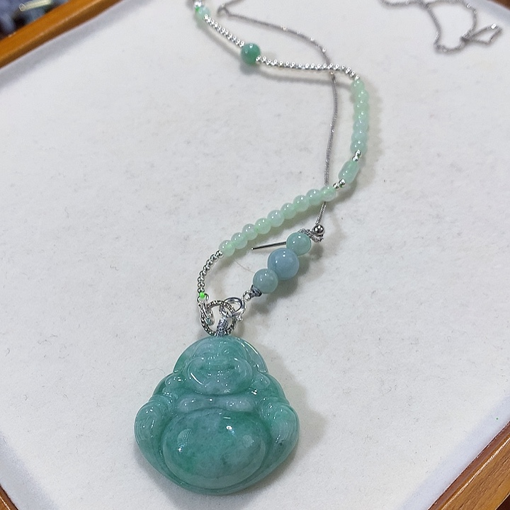 翡翠未镶嵌颈饰翡翠吊坠