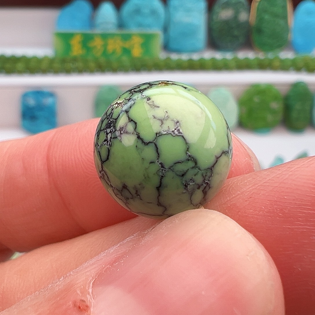 绿松石未镶嵌项链