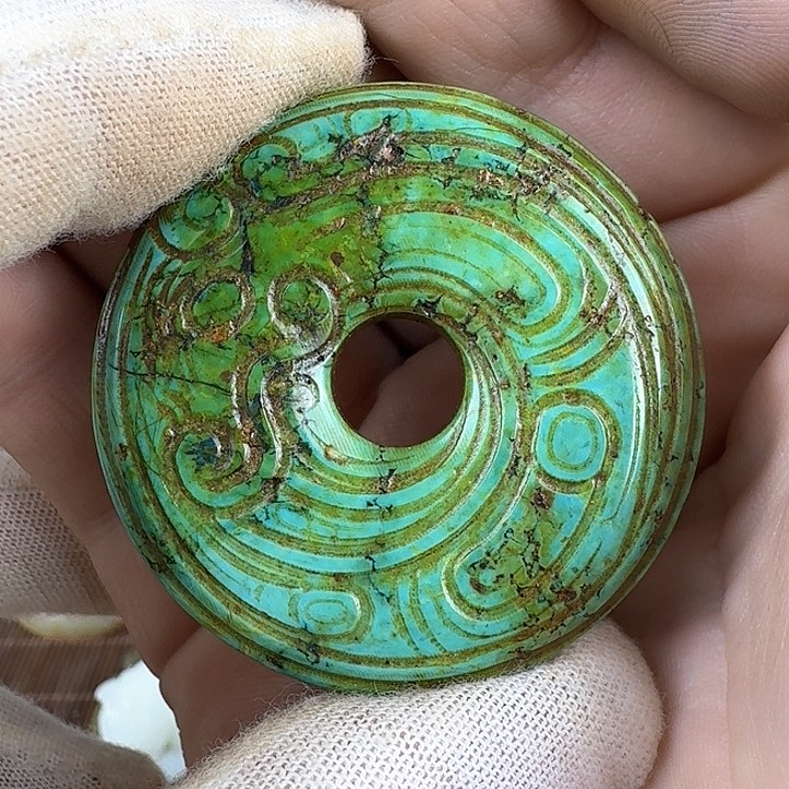 和田玉挂件未镶嵌永***^