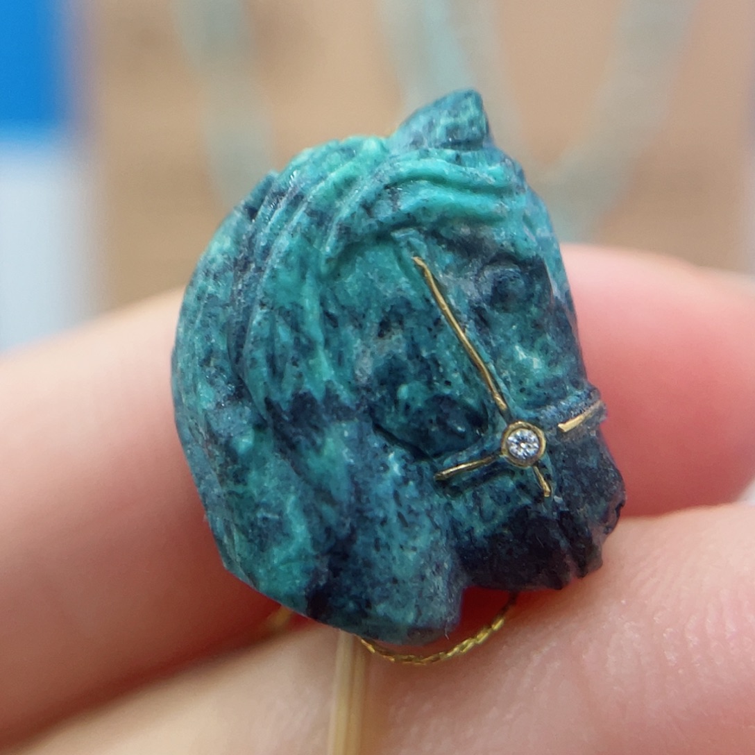 绿松石未镶嵌珠宝奇石