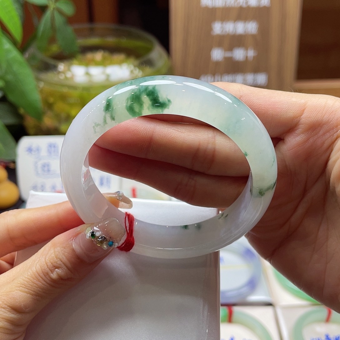 翡翠手镯未镶嵌46 号链接