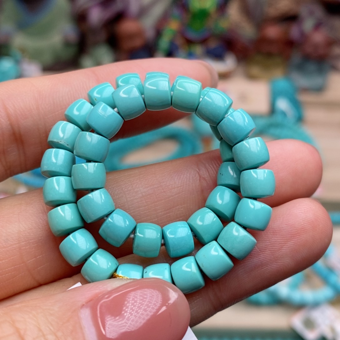 绿松石珠宝奇石未镶嵌