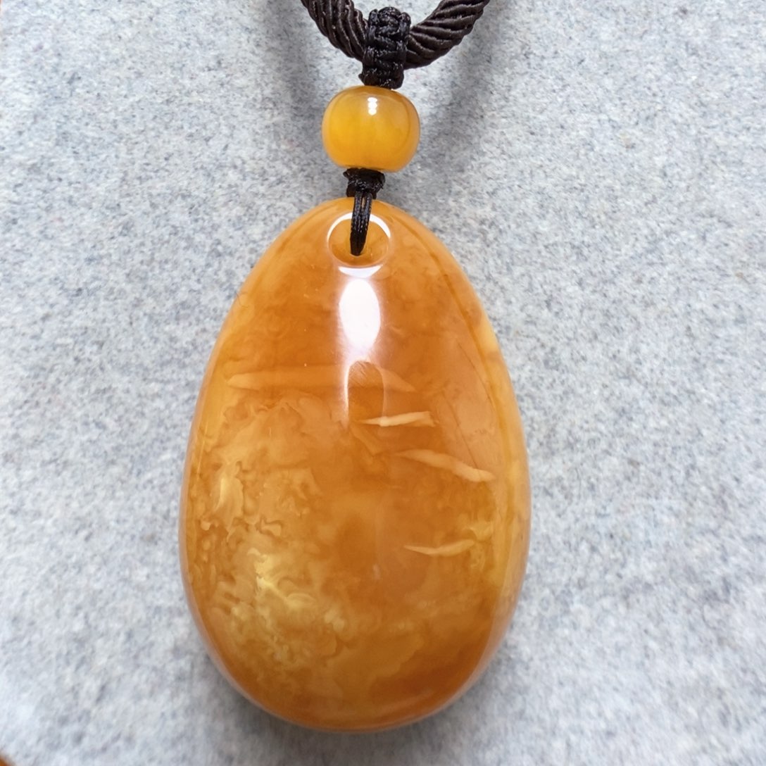 蜜蜡颈饰未镶嵌蜜蜡