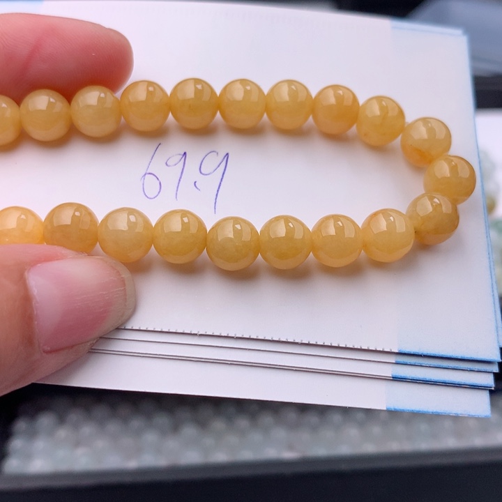 翡翠手链未镶嵌多样性