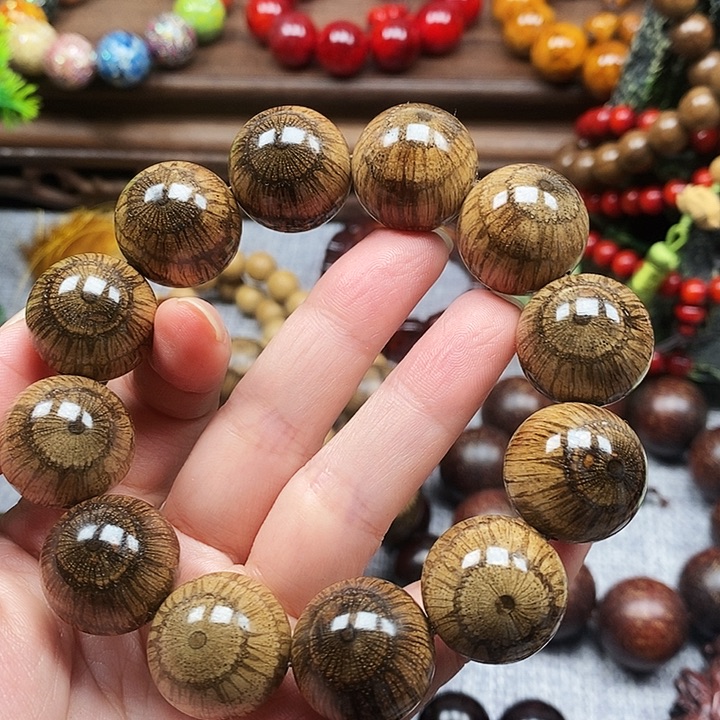 墨***味手串/手链藤类买麻藤