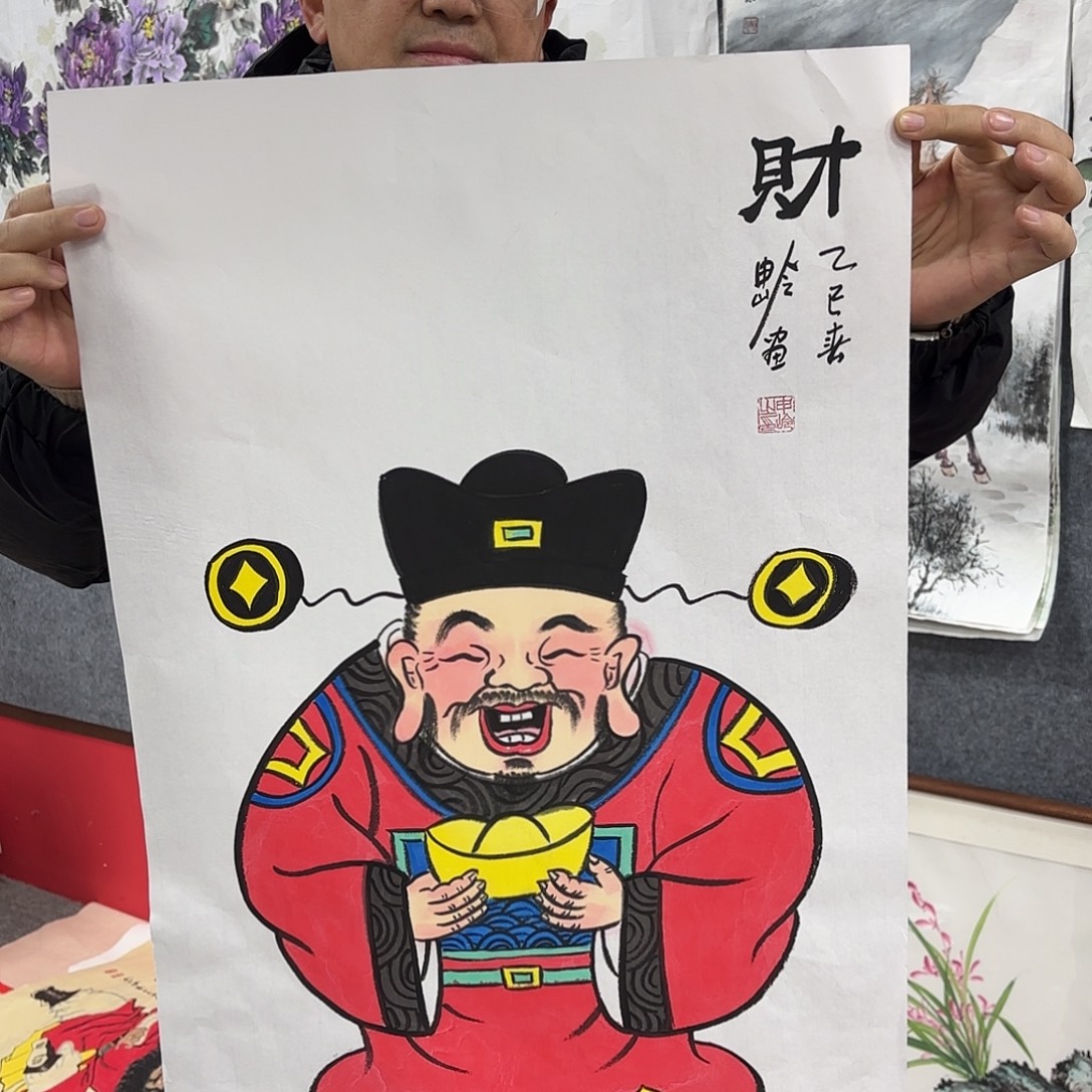 国画国画作品多次入选国内外展出