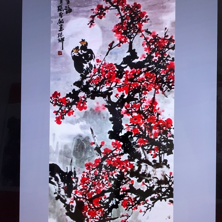 国画张圣敏先生纯手绘作品