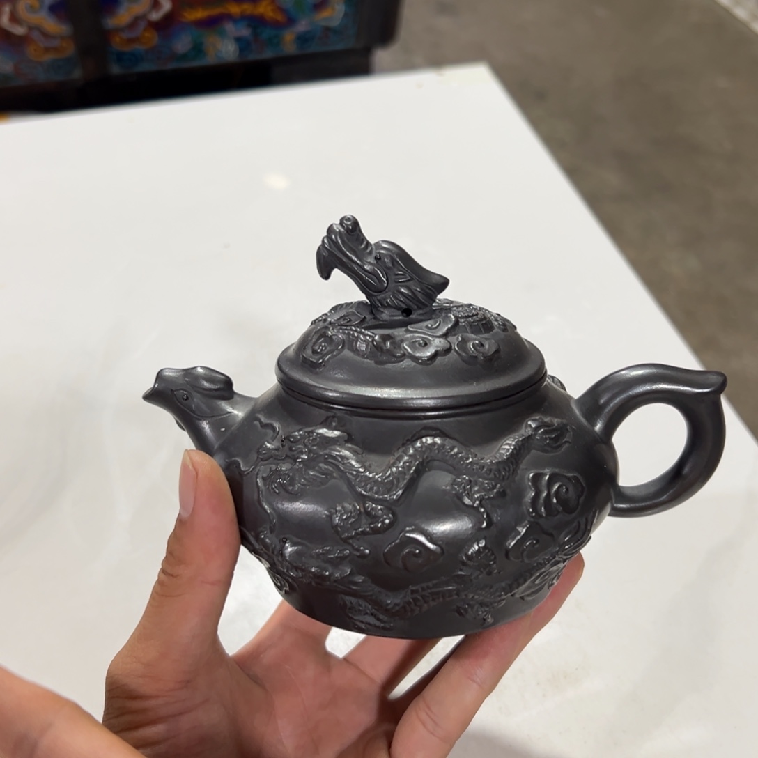 老厂紫砂壶一件！