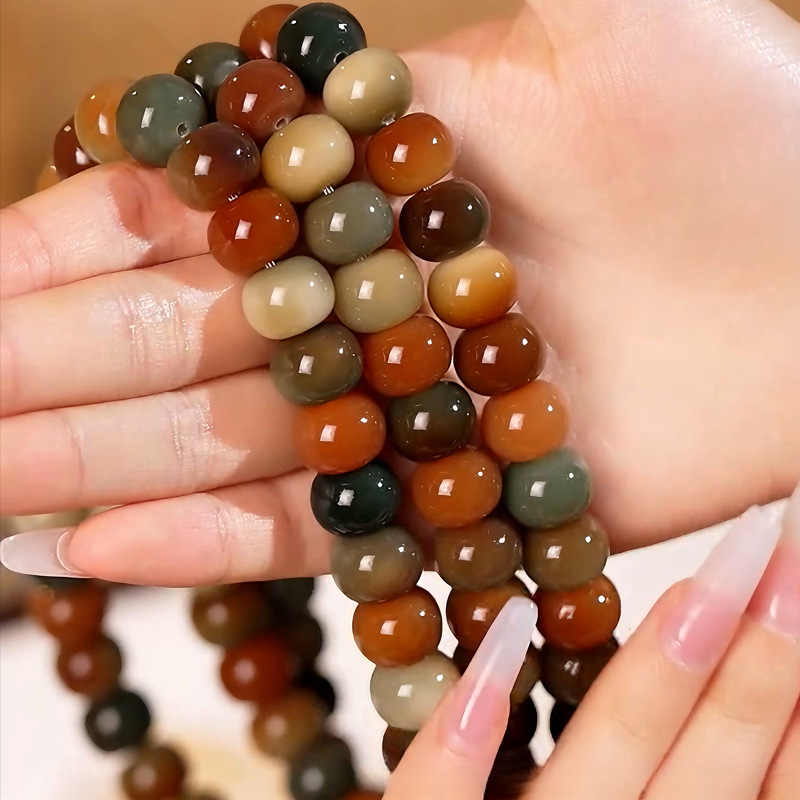 菩提手链 敦煌飞天108颗菩提子文玩手持手串男女盘玩念珠佛珠挂脖