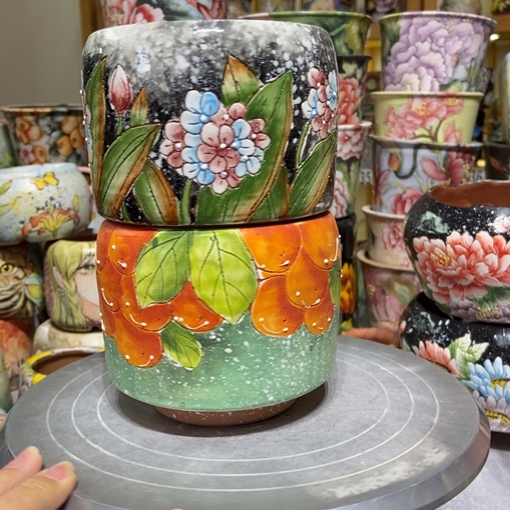 景德镇艺术手绘作品