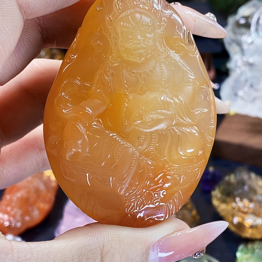 水晶颈饰未镶嵌吊坠