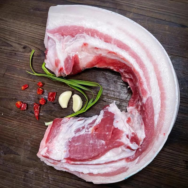 黑毛土猪   五花肉 【现场称重】熟食土猪肉
