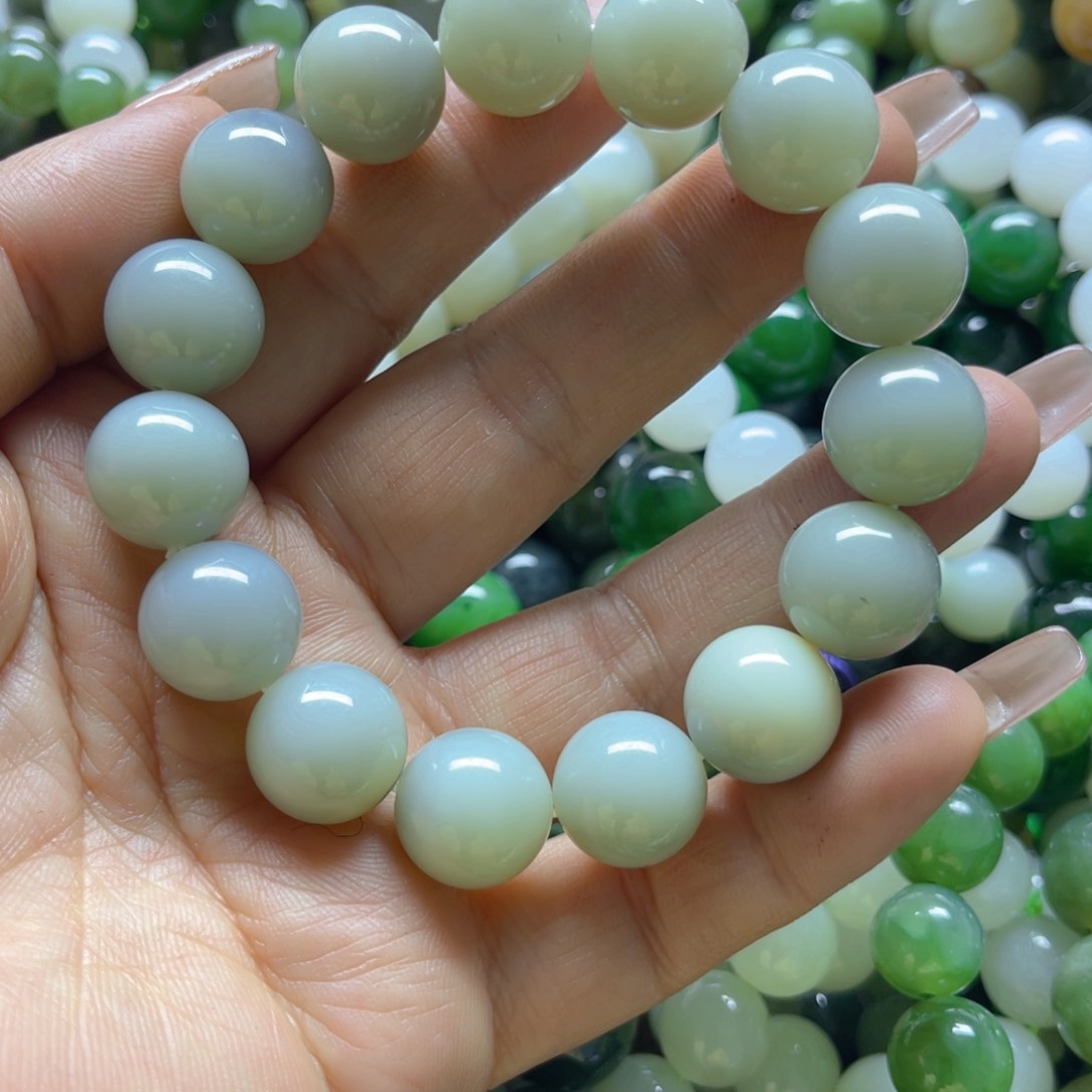 和田玉手链未镶嵌