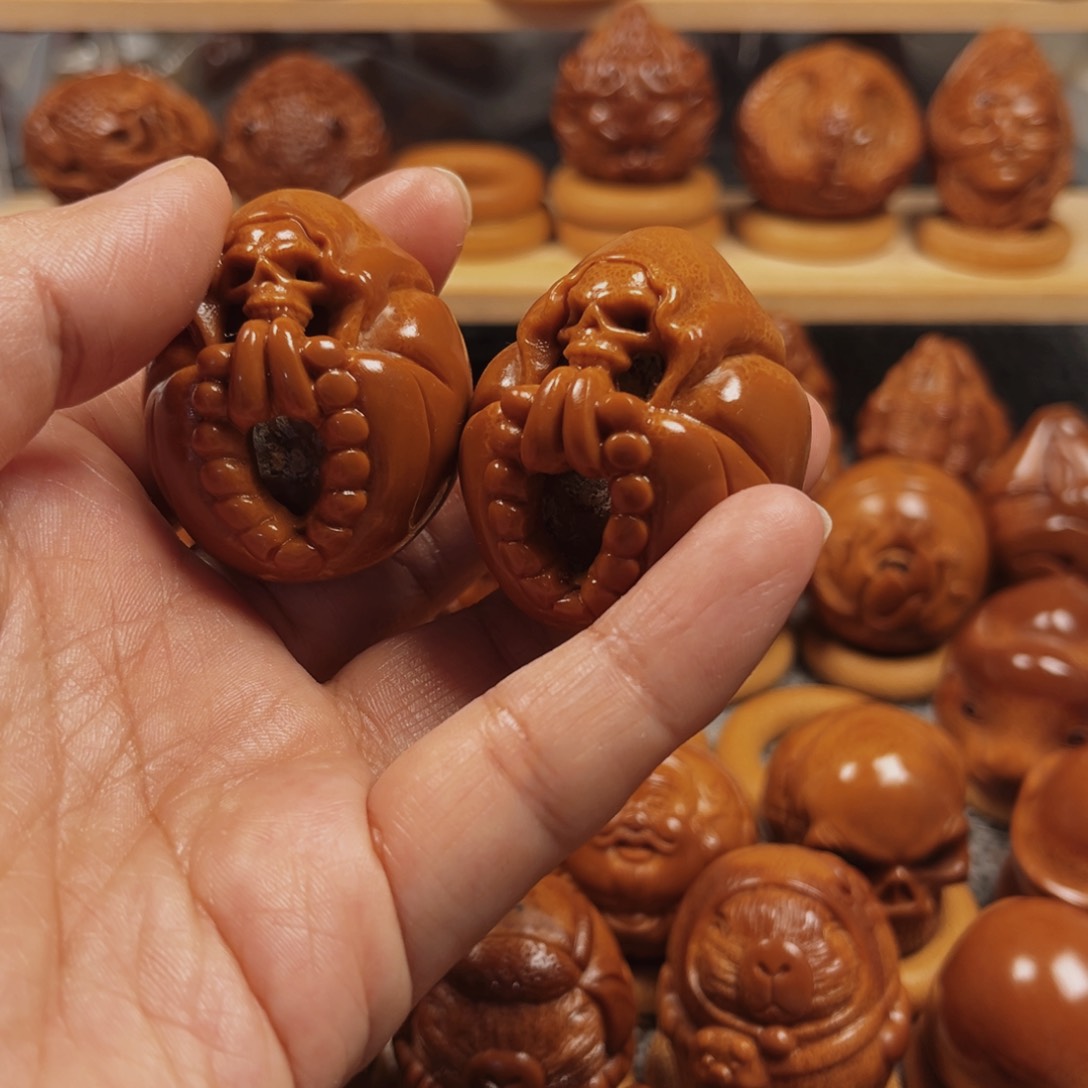 橄榄核手串/手链筑**士死神无相