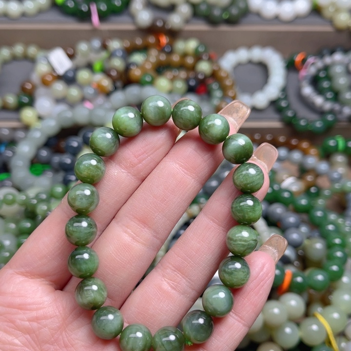 和田玉手链未镶嵌