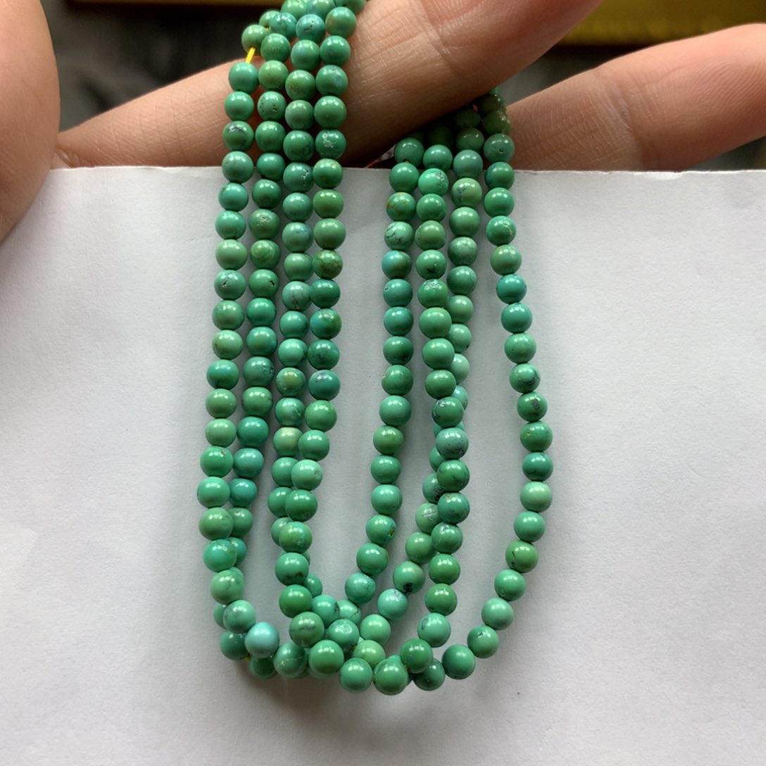 绿松石长链未镶嵌