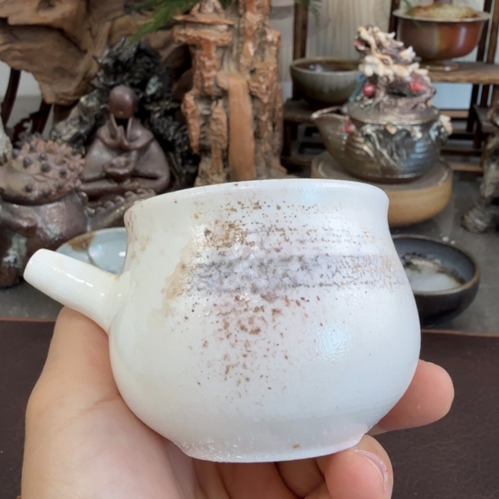 陶盘柴烧福利心哦多多