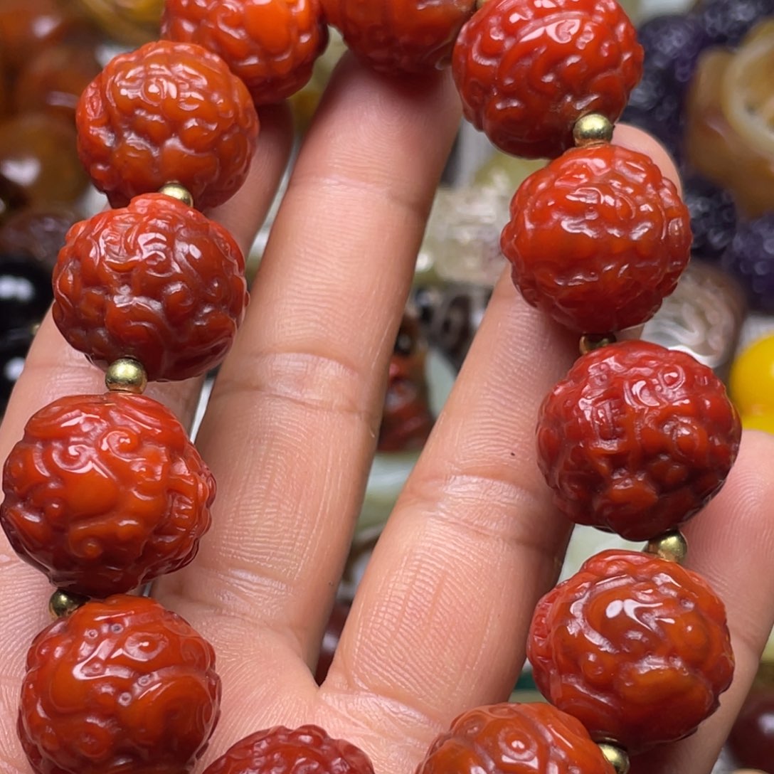 玛瑙/玉髓未镶嵌颈饰