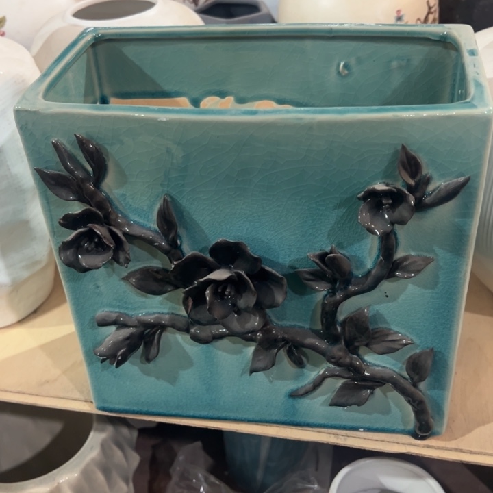 陶瓷花瓶摆件外贸出口微瑕捡漏