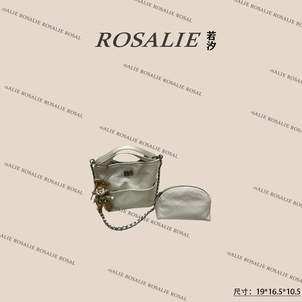 【若汐Rosalie】ZT-D7163-科技白轻奢小众时尚气质百搭女士包包