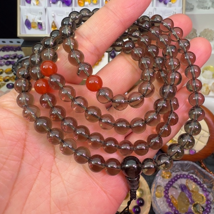 水晶手串未镶嵌多圈