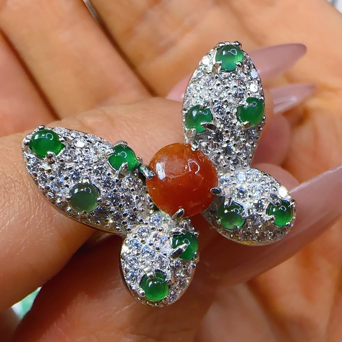 翡翠戒指未镶嵌翡翠199