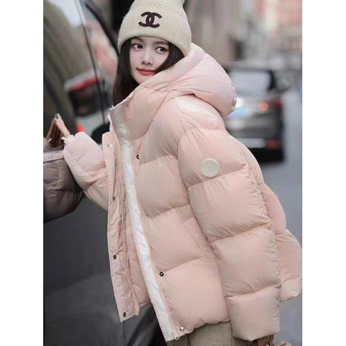 波司登极地联名联名羽绒服女高级感长短款2025连帽加厚设计感袖标