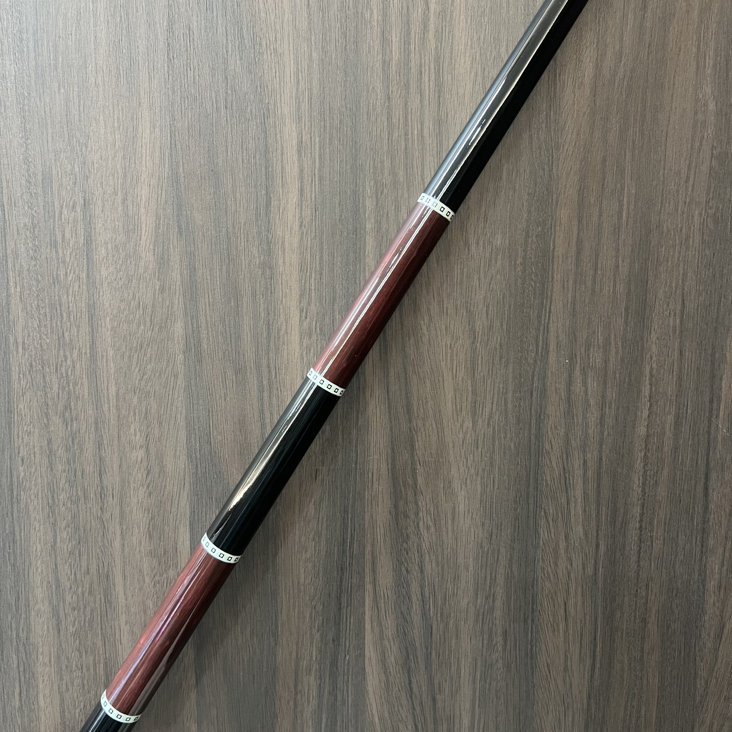 英迪安台球器材掌御球杆陨石红打台球神器中式台球台球杆黑八专用