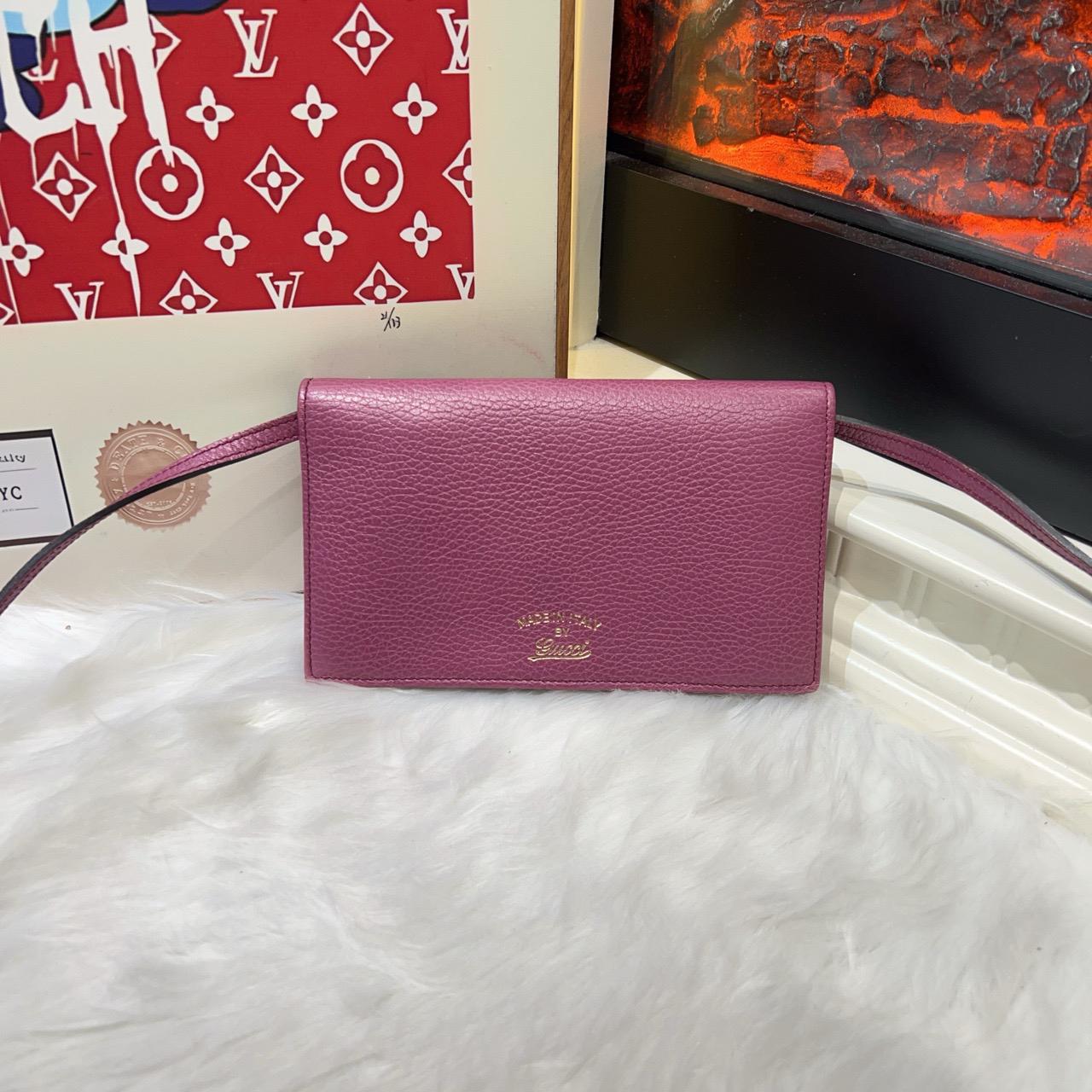 95新 GUCCI/古驰 古驰斜挎包 cj3376