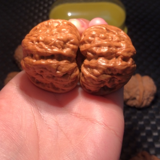 文玩核桃把件41蛤蟆头