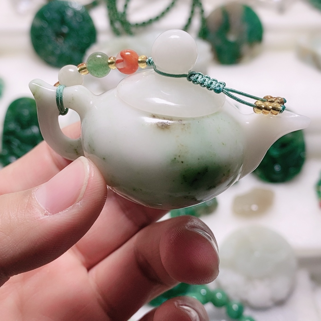 【闪购商品】未镶嵌独山玉小把件超****…