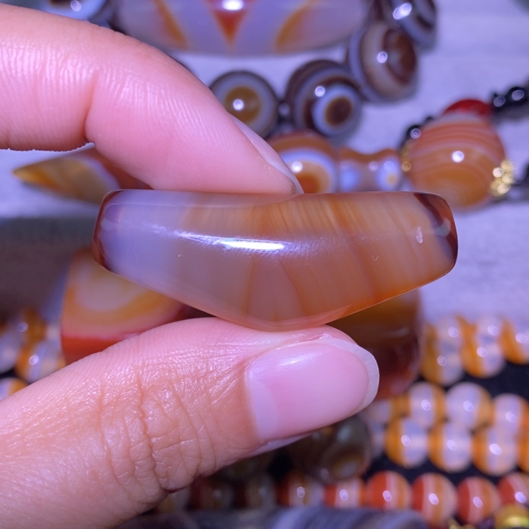 玛瑙/玉髓未镶嵌颈饰