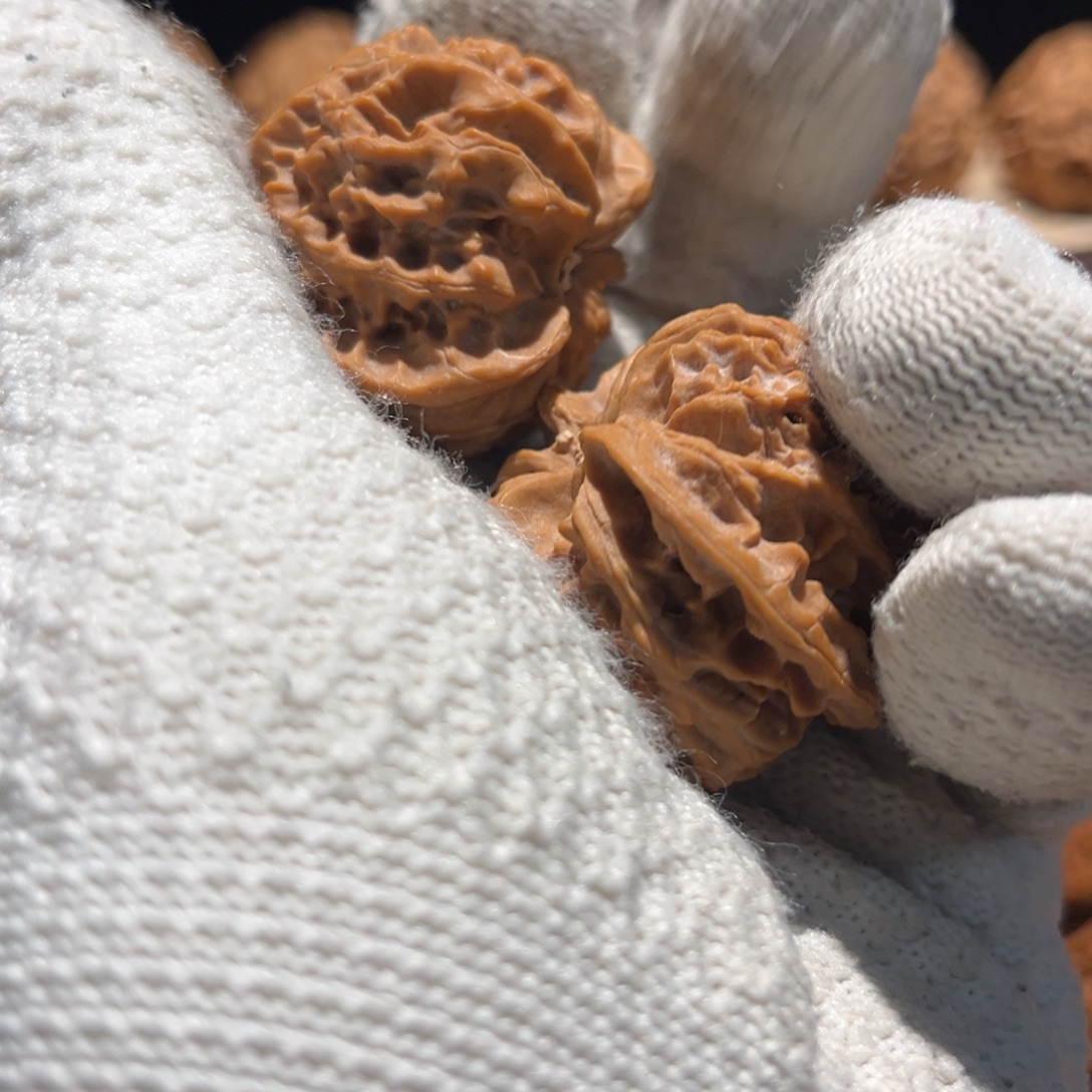 冰***芦文玩核桃吊坠苹果园40