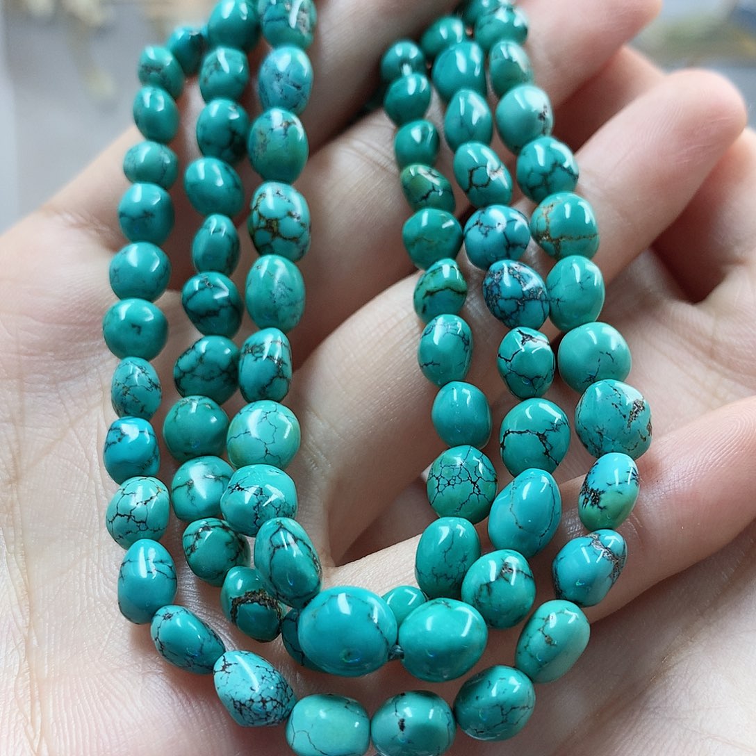 未镶嵌绿松石珠宝奇石