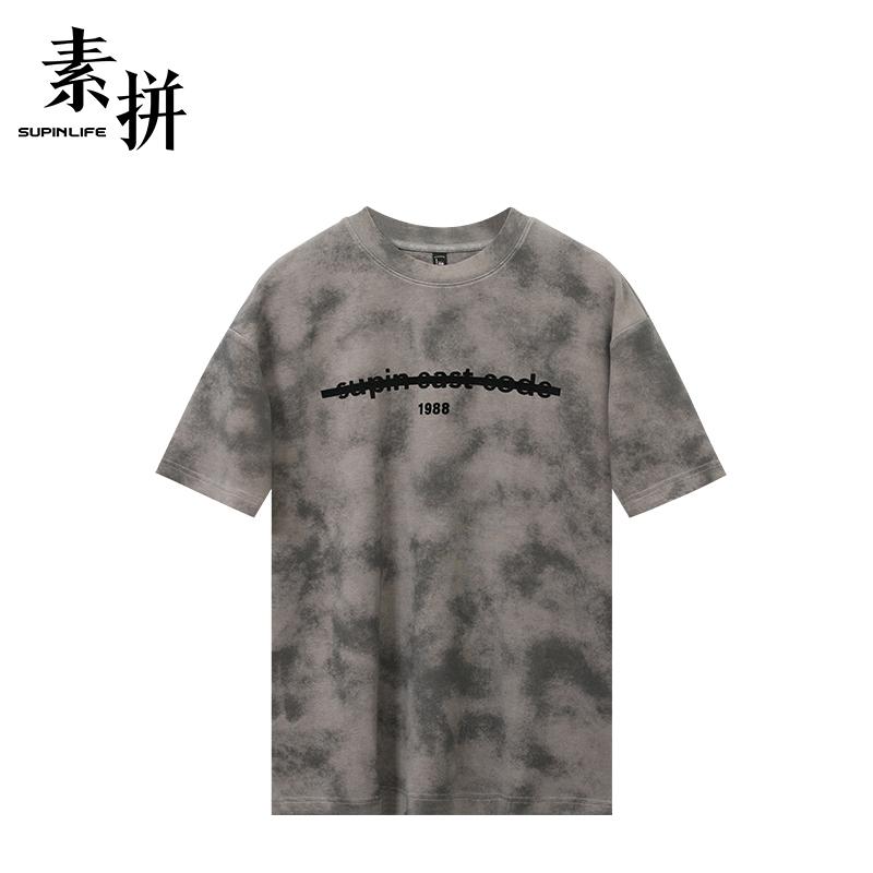 素拼T恤SPADT535109BM