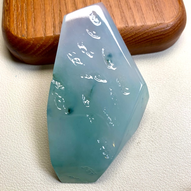 幻巧玉雕 缅甸天然a货翡翠 雕刻定制