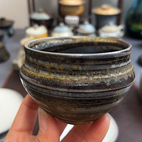 与***】盖碗景德柴烧茶具-纯手工茶具