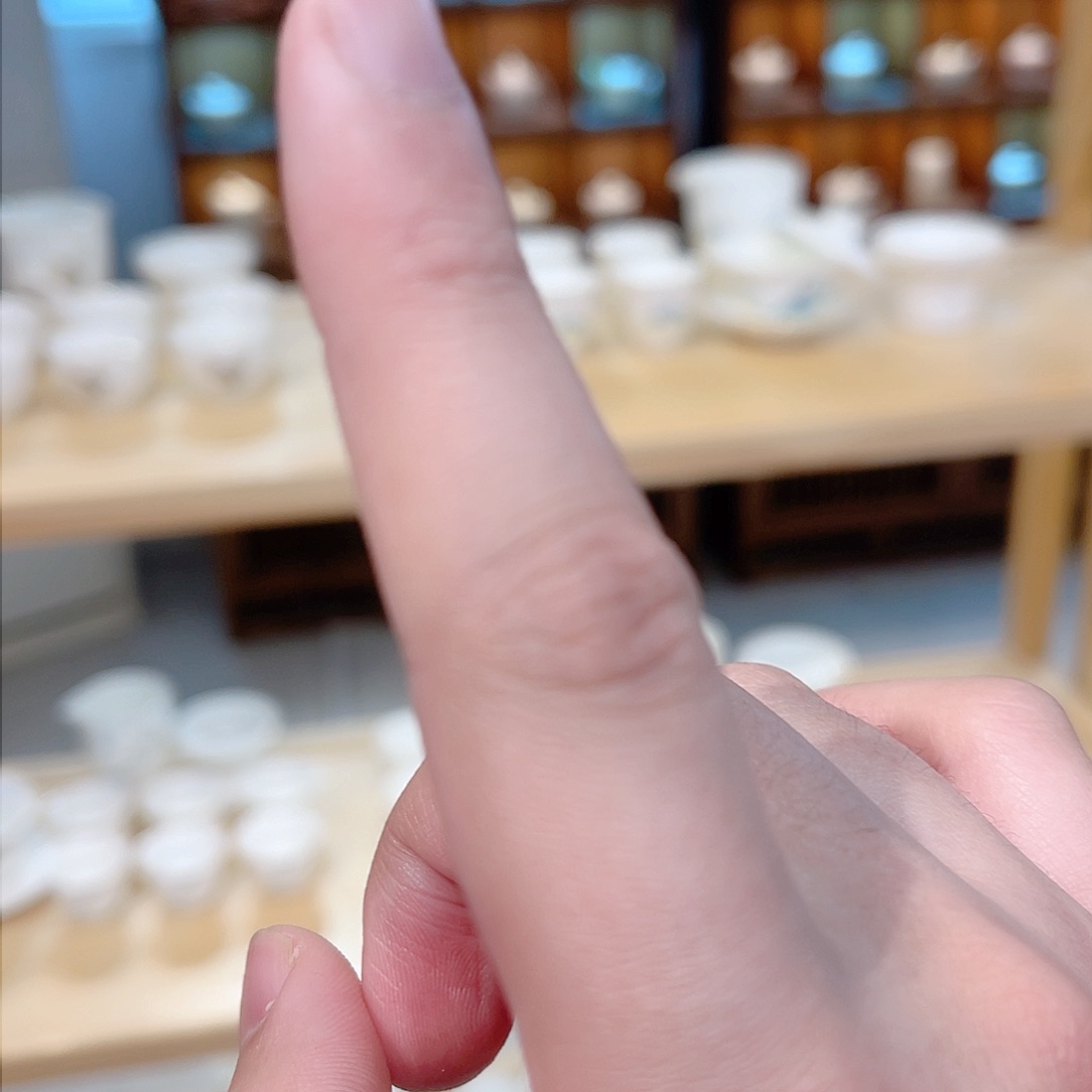 杯羊脂玉瓷羊脂玉瓷