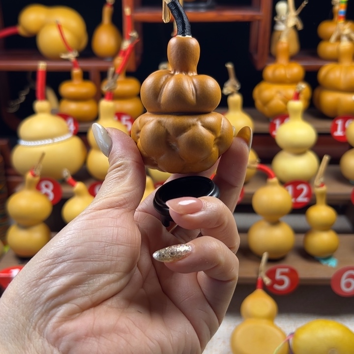 天然文玩葫芦把件