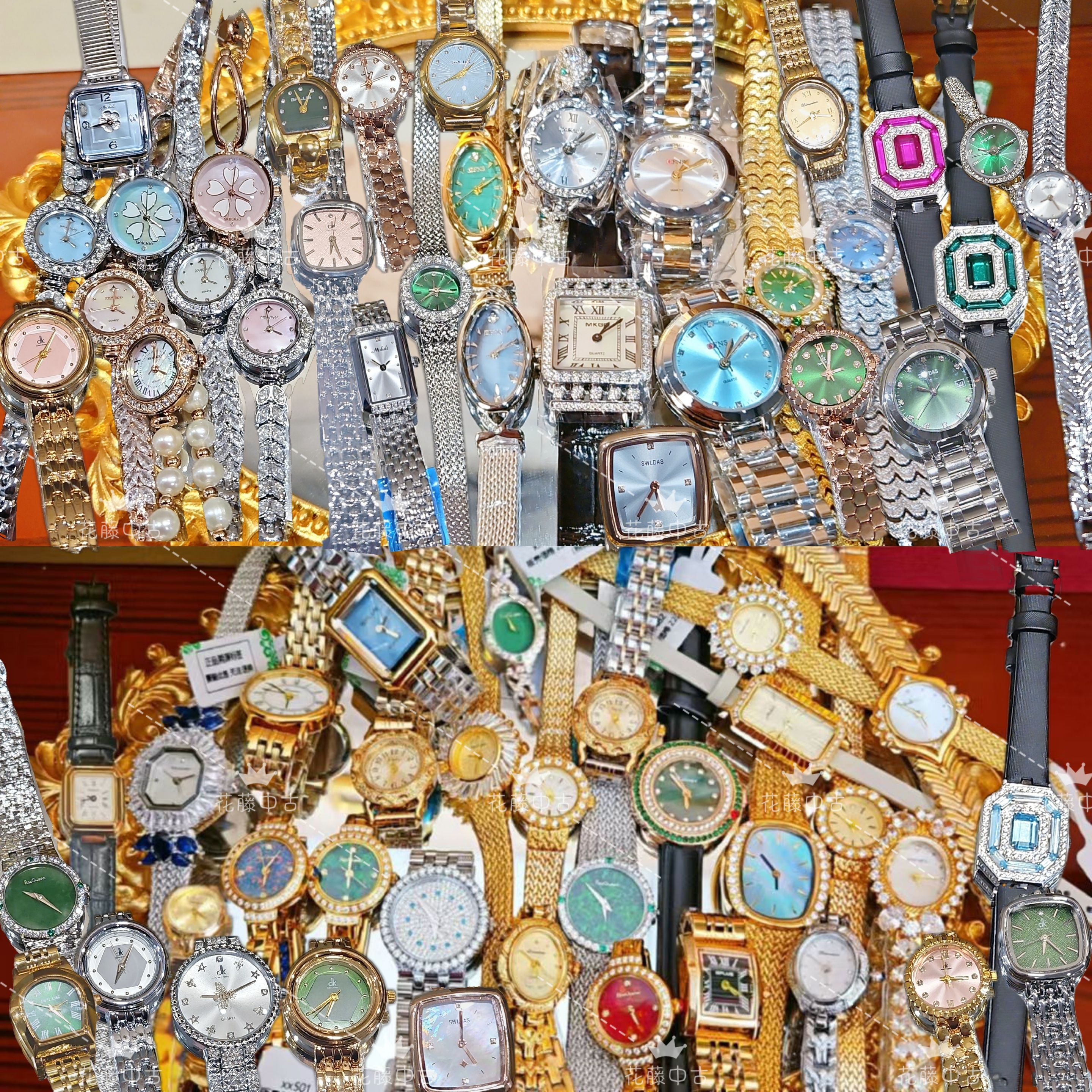 意大利古堡/宫廷复古珠宝女士腕表/高定系列私定1（以直播间为准