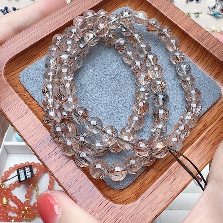 水晶手链未镶嵌手链