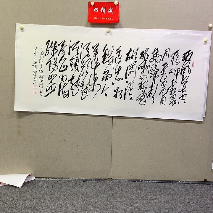 书法田耕成书法作品欣赏