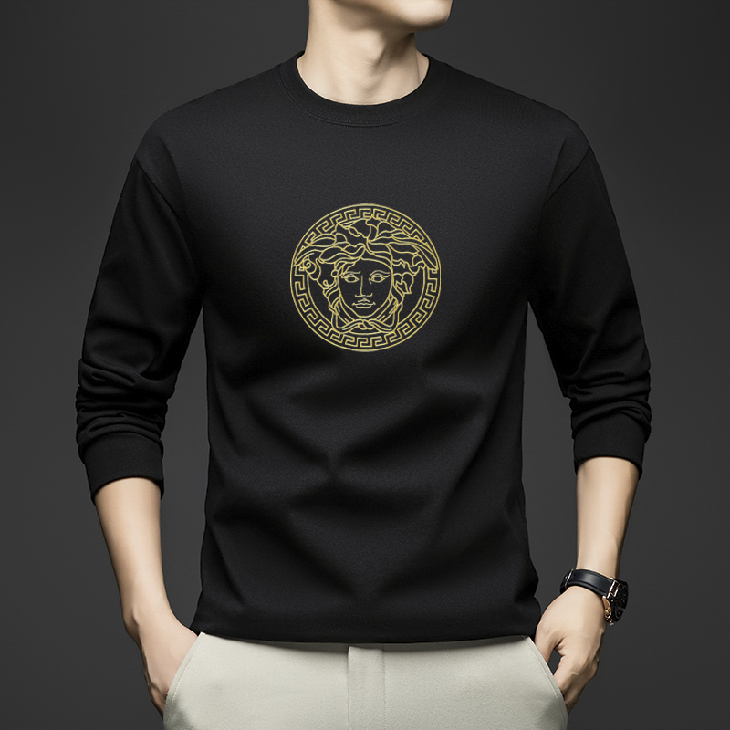 【专柜正品】外贸剪标清仓捡漏长袖卫衣男款亲肤透气休闲圆领上衣潮