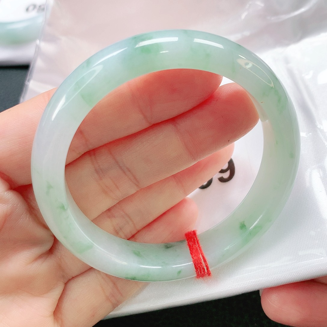 未镶嵌手镯翡翠54正