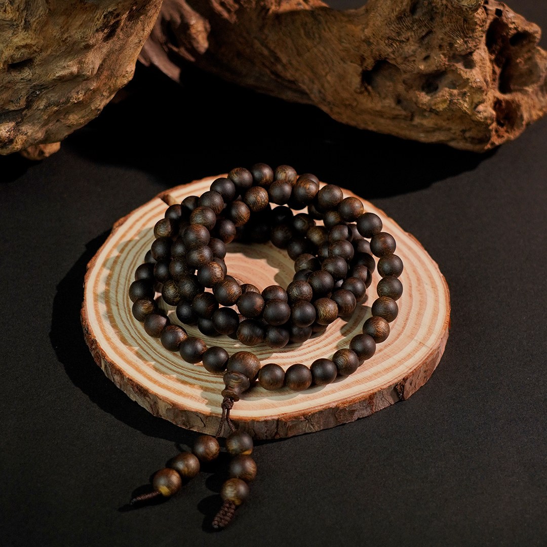 沉香文莱软丝水沉多圈沉香手串2507BC029276